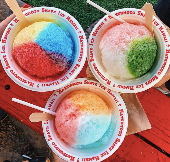 Matsumoto Shave Ice（マツモトシェイブアイス）　レインボー